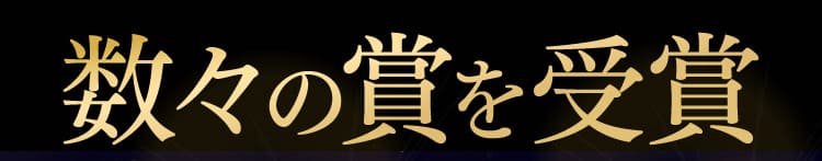 数々の賞を受賞