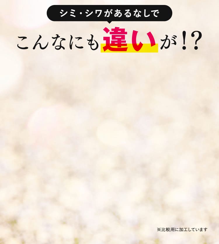 こんなにも違いが
