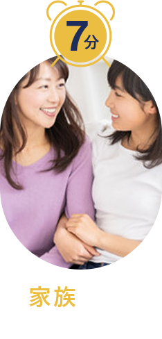 家族とのおしゃべり