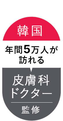 韓国皮膚科ドクター監修