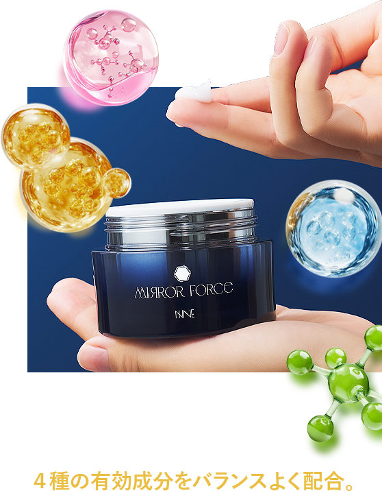 4種の有効成分をバランスよく配合